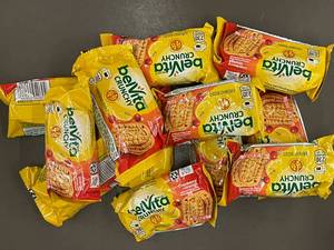 Lot of 10 BelVita Crunchy Cranberry Orange Breakfast Biscuits