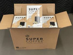 Super Coffee Vanilla Positive Energy K-Cup Pods - 60 Count