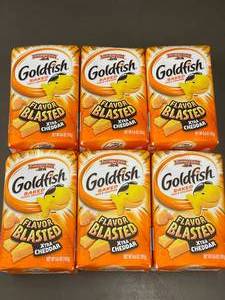 Pepperidge Farm Goldfish Baked Snack Crackers 6-Pack - Xtra Cheddar Flavor