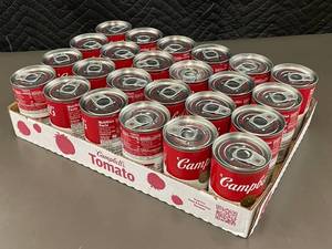 Campbells Condensed Tomato Soup Lot - 24 Cans