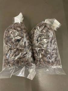 Sea Salt Dark Choc Covered Almonds 2 X 2LB Bags