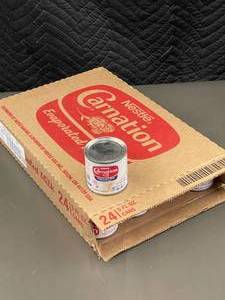 24 Pack Nestle Carnation Evaporated Milk 5 fl oz Cans