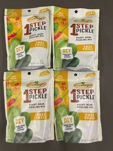 Mrs. Wages 1 Step Pickle Ready-Made Pickling Mix Thai Chili - Lot of 4 Bags