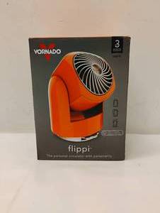 NEW VORNADO FLIPPI FAN ORANGE