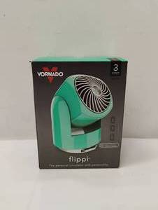 NEW VORNADO FLIPPI FAN GREEN
