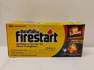 NEW DURAFLAME 24PK FIRESTART BOX