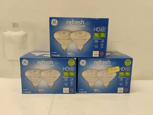 3 NEW GE LIGHTING REFRESH LED HD LIGHTS