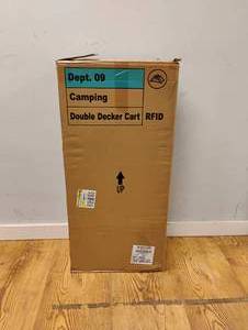 NEW OZARK TRAIL DOUBLE DECKER ALL TERRAIN UTILITY CART WITH TAILGATE