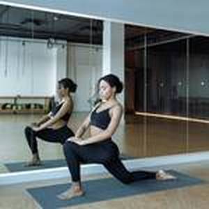 BOMINICA-  Home Gym Mirror, 48 x 24 x 2PCS, Large Activity Mirror for Yoga, Wall Mounted Frameless Mirror for Home Gym
