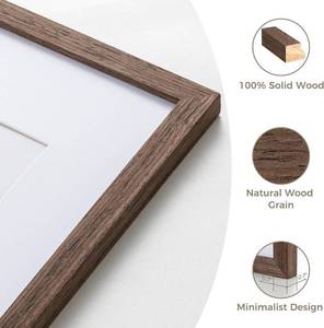 Fun Memories- 16x20 Picture Frame for Wall in Walnut