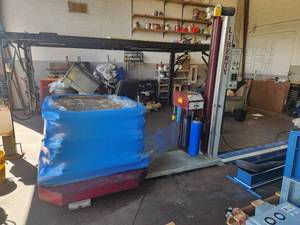 Liberty Industries Series 500 Plus 4000-lb48 Rotary Table Pallet Shrink Wrapper