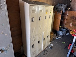 lot 34 image: Eight Half Door Locker