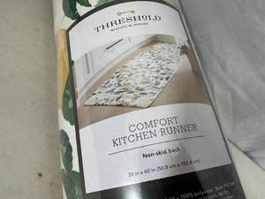 lot 277 image: New Threshold Comfort Kitchen Runner