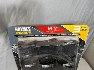 lot 319 image: 3 New Pair of Holmes Workwear Gloves