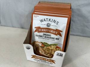 lot 44 image: 11 New Watkins Turkey Gravy Mixes