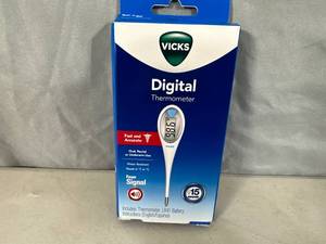 lot 68 image: New Vicks Digital Thermometer