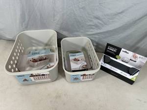 lot 69 image: New Joseph Joseph Basket Organizers