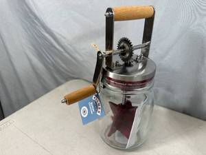 lot 71 image: New Kilner Butter Churner