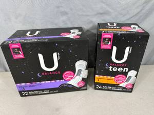 lot 79 image: New Kotex Balance Feminine Products