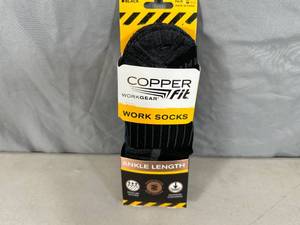 lot 85 image: New Copper Fit Sock - 3 Pair