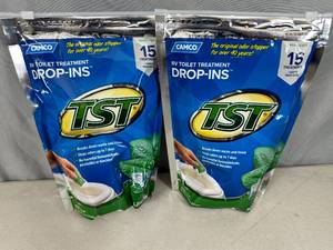 lot 86 image: 2 New Bags of Camco RV Toilet Treatment Drop Ins