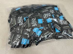 lot 102 image: 100 Individually Wrapped Dude Wipes Flushable Wipes
