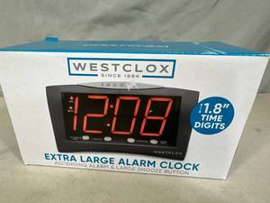 lot 103 image: New Westclox Extra Large Alarm Clock