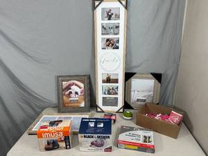 lot 111 image: Mini Choppers, New Pins, Picture Frames, More