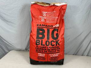 lot 114 image: New Bag of Kamado Joe Big Block XL Lump Charcoal