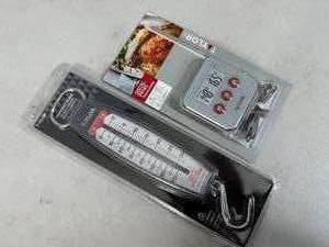 lot 129 image: New Digital Probe and New Hanging Scale