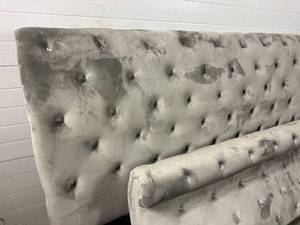 lot 10B image: King Size Bed - Oversized Microfiber With Jewels