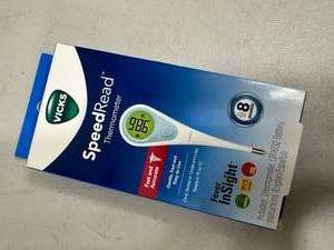 lot 161 image: New Vicks Speed Read Thermometer