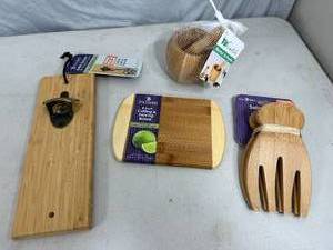 lot 168 image: New Totally Bamboo Kitchen Accessories