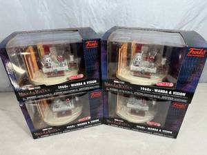 lot 175 image: 4 New Funko Wanda Vision Marvel