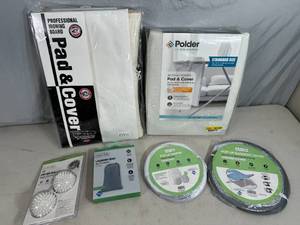 lot 163 image: New Laundry Bags, Laundry Accessories, Ironing Board Covers