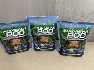 lot 187 image: 45 New Rapid Repair Pods for Lawn Repair