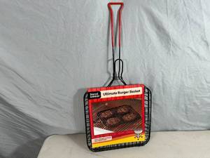 lot 189 image: New Ultimate Burger Grilling Basket
