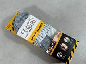 lot 279 image: 3 New Pair of Copperfit Work Socks