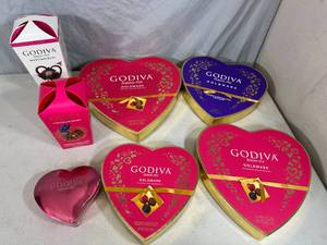lot 305 image: Godiva Chocolate Assortments, Ganache, Etc.