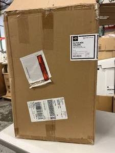 lot 29 image: MSRP $300  1 Case (6 each) NEW Medline MDS194094B Quad Horizontal Wire Glove Box Holders (open box - 1 is missing)