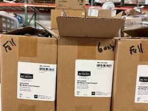 lot 74 image: 2 12 Cases (12 each per case) NEW Medline MSC09108 8 fl. oz. Remedy Essentials No-Rinse Foam Cleansers 