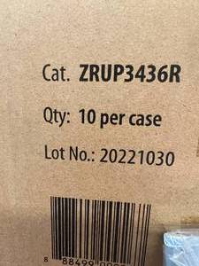 lot 92 image: MSRP $200  2 Cases (10 each per case) NEW Cardinal Health Essentials ZRUP3436R 34 x 36 4-Layer Protection Cotton Polyester Blend Reusable Underpads