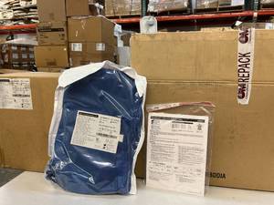 lot 97 image: MSRP $8000  2 Cases (20 each per case) NEW Zimmer Surgical 00992041310 TotalShield II Sterile Single-Use Zippered Surgical Toga With Hood - Size 2XL See Link For How This Toga Works - Great Environmental Protection Expired