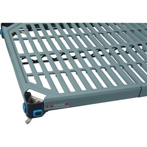 lot 48 image: WOW MSRP $6000  15 Cases (2 Per Case) NEW Metro MetroMax Q Grid&nbspPolymer & Steel&nbspShelf 24x60 Metro MQ2460G -&nbspExtra Shelf for Shelf Trucks -Microban Finish&nbspNSF Certified -Each Shelf&nbsp600 lb weight capacity