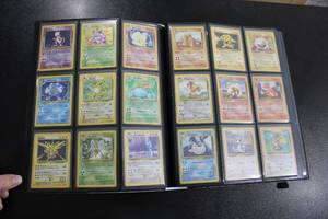 1999 Pokemon Base Set Unlimited Complete Set #1 to #102  Set In New Binder