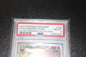 2022 Pokemon Ultra Premium Collection Promo Charizard VSTAR #SWSH262 PSA 8