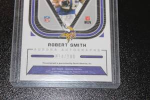 2021 Obsidian Aurora Autograph Robert Smith Autograph #AA-RS 14100  Only 100 Exist