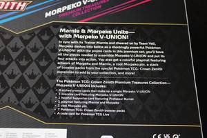 Pokemon Morpeko V-Union Premium Treasures Collection Sealed Box