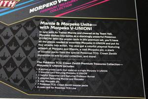 Pokemon Morpeko V-Union Premium Treasures Collection Sealed Box