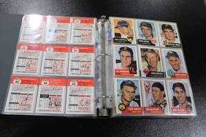 1991 Topps Archives (1953 Topps Reprint) Complete Set  In 9 Pocket PagesBinder